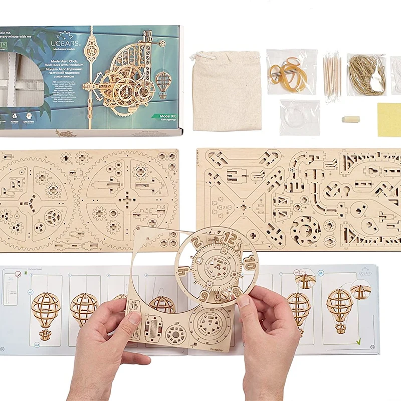 Aero Clock Wood build kit