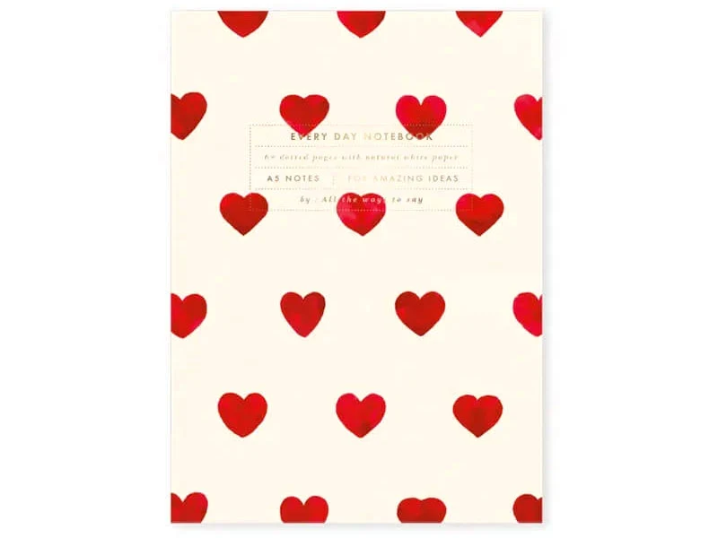 Carnet A5 - Hearts - ATWS