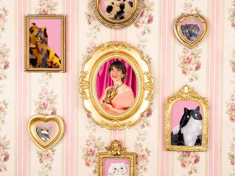 Pince à cheveux - Chat Roux - Coucou Suzette