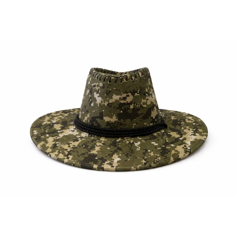 Army Print Cowboy Hat for Adults