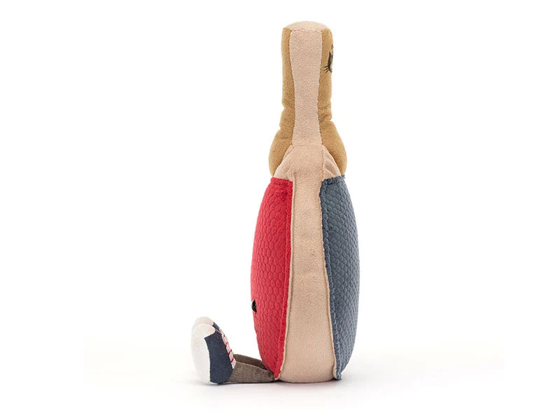 Peluche Sport Raquette de Ping-Pong - 23 cm - Jellycat