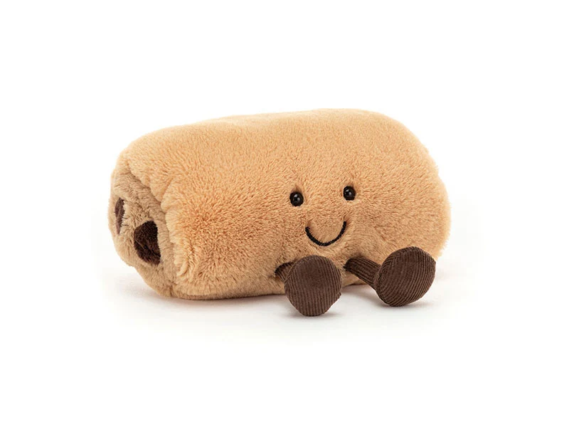 Peluche Pâtisserie Pain au chocolat - 16 cm - Jellycat
