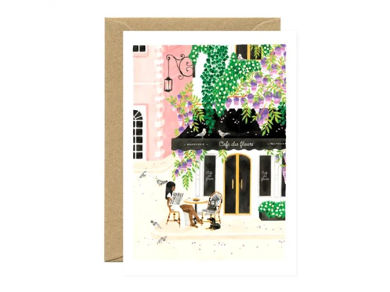 Carte aquarelle Paris - ATWS