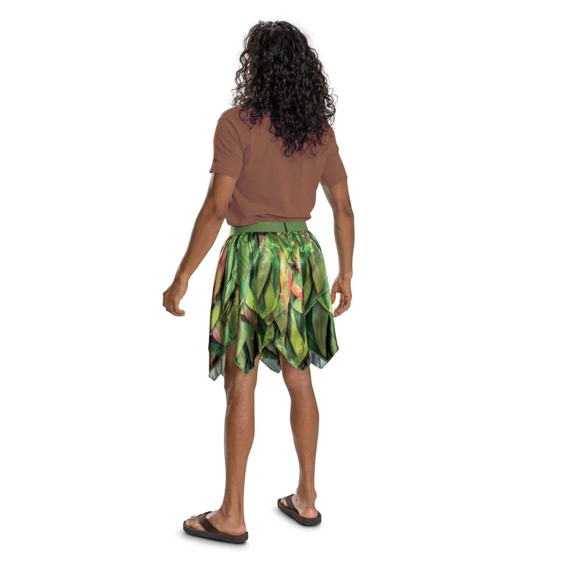 Moana Maui Costume Kit for Adults, Disney, Skirt and Necklace