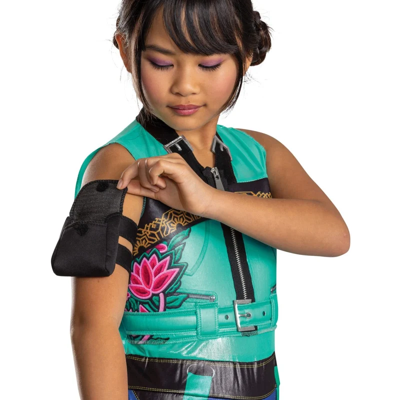 Kpop Demon Hunters Zoey Costume for Kids, Jumpsuit and Armband