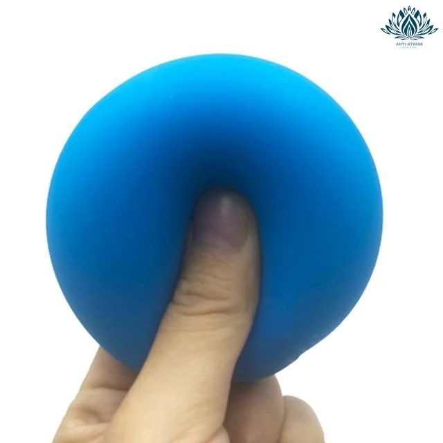 Balle anti-stress Bleue