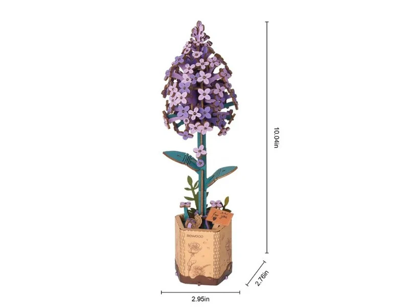 Maquette fleur miniature - Lilas (Lilac) - Rowood