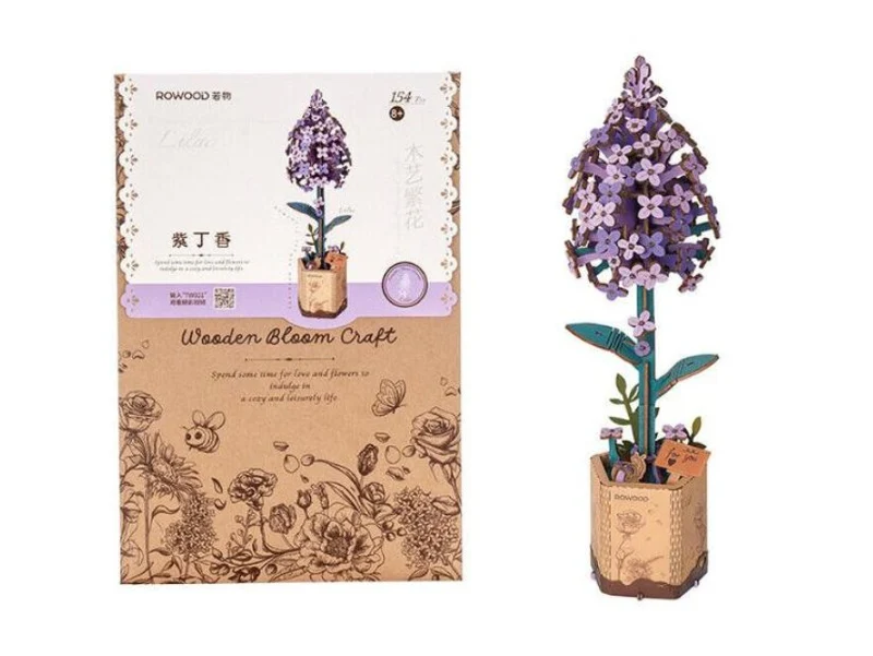Maquette fleur miniature - Lilas (Lilac) - Rowood