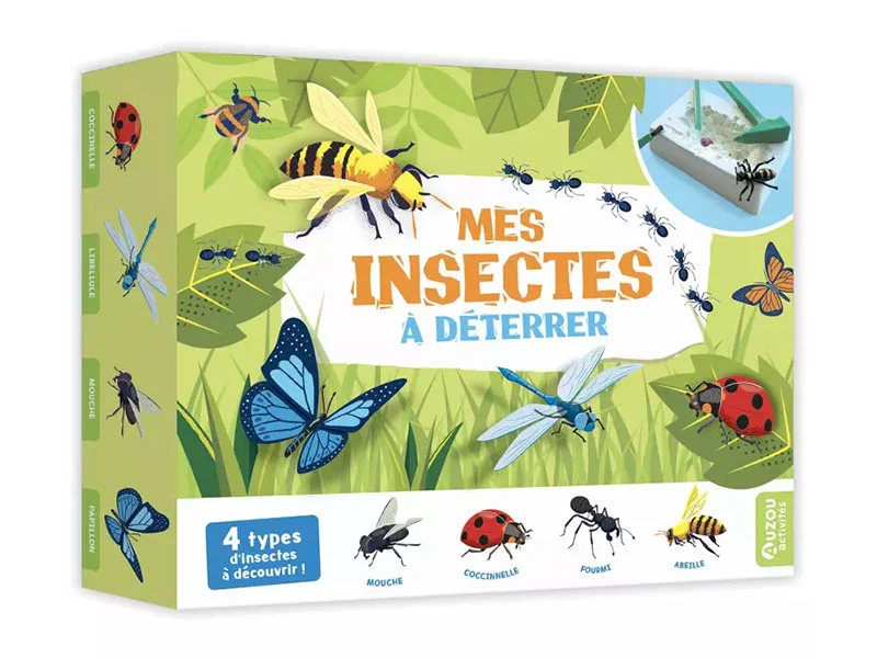 Mes insectes à déterrer - Auzou