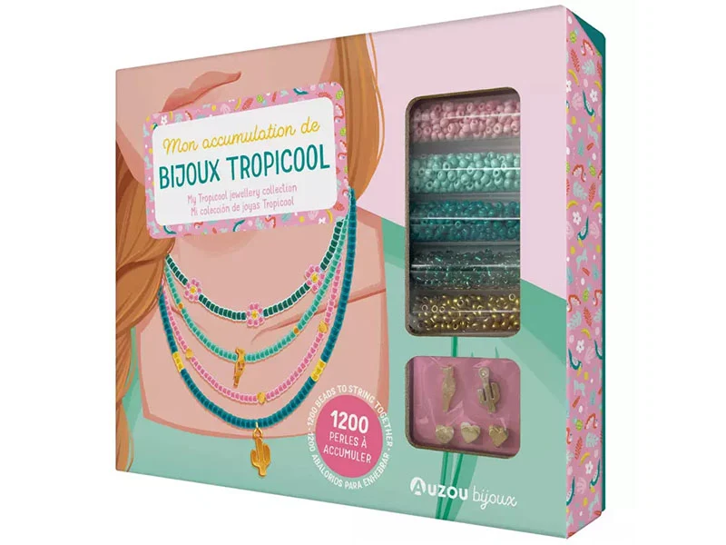 Mon accumulation de Bijoux Tropicool - Auzou