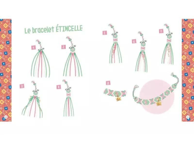 Coffret Mon accumulation de bracelets brésiliens - Auzou
