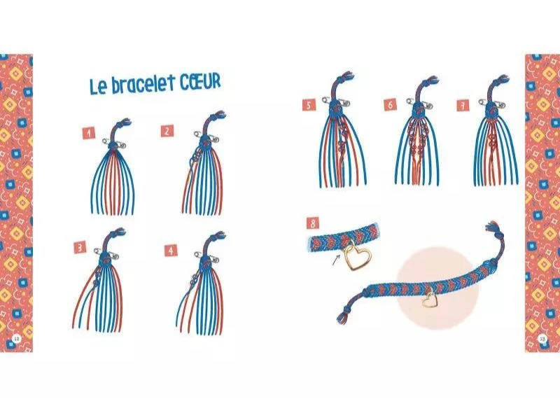Coffret Mon accumulation de bracelets brésiliens - Auzou