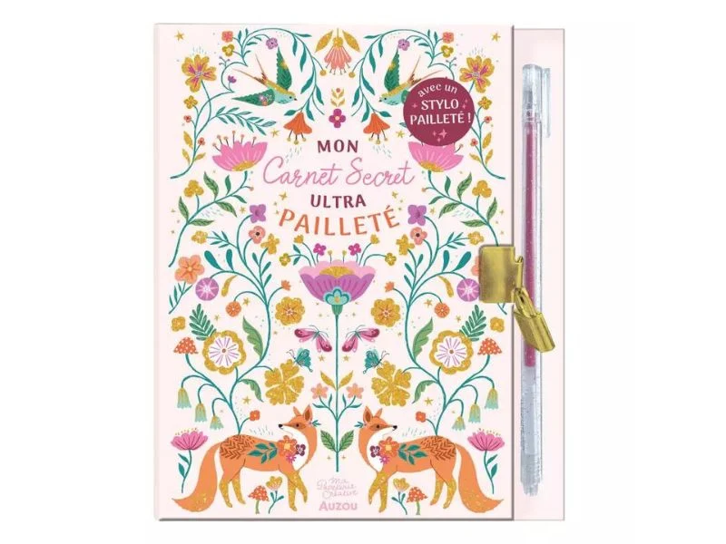 Mon carnet secret ultra pailleté - Auzou