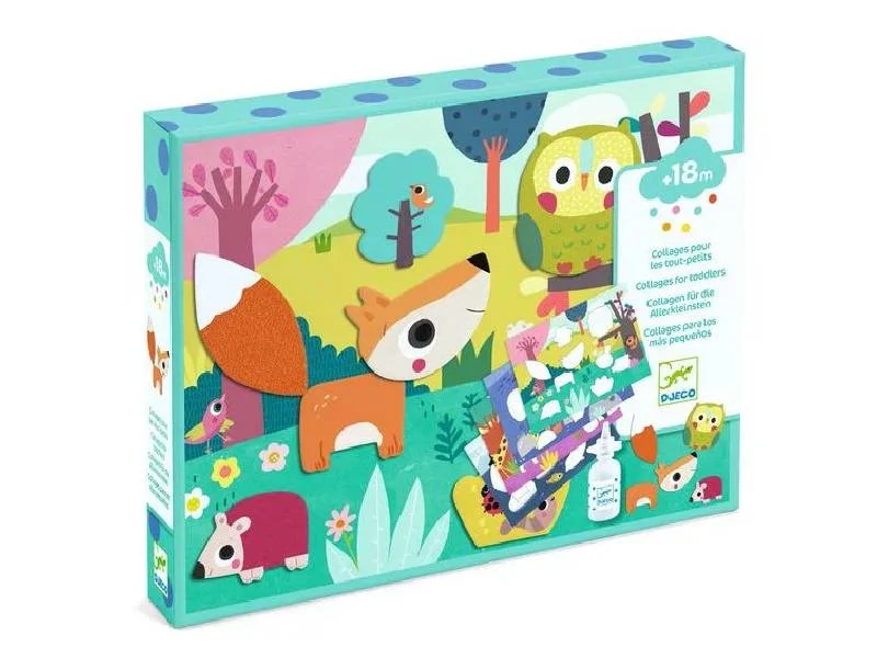 Collages pour les tout-petits - Premiers collages