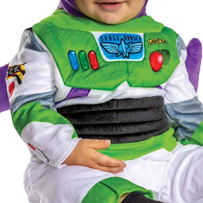 Toy Story Buzz Lightyear Costume for Babies, Disney, Jumpsuit and Jetpack
