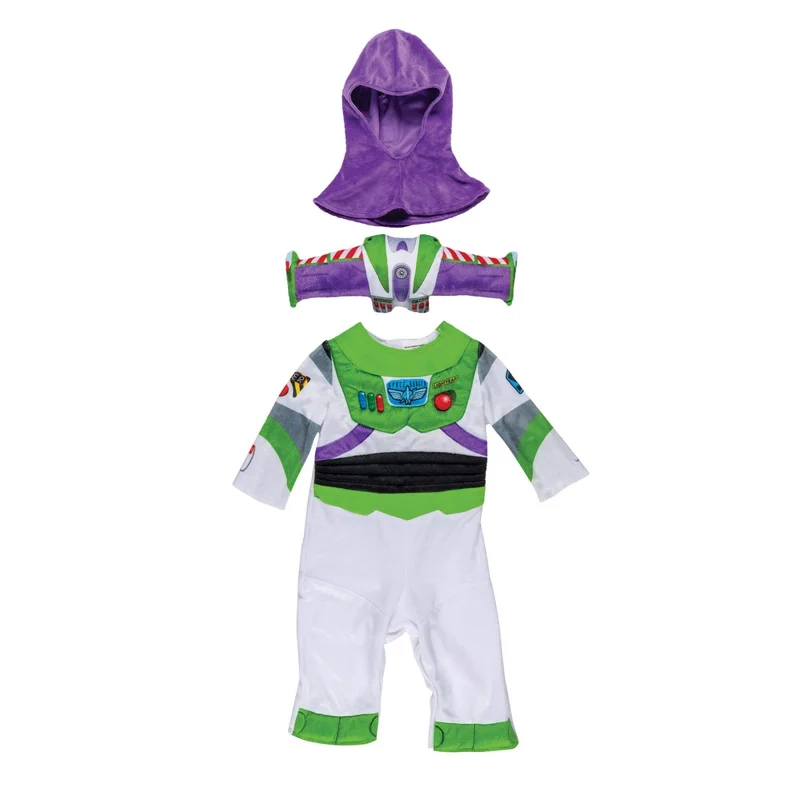 Toy Story Buzz Lightyear Costume for Babies, Disney, Jumpsuit and Jetpack