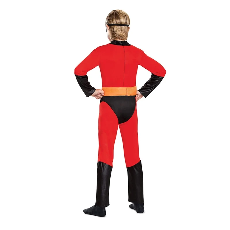 Incredibles Dash Costume for Kids, Jumpsuit and Mask