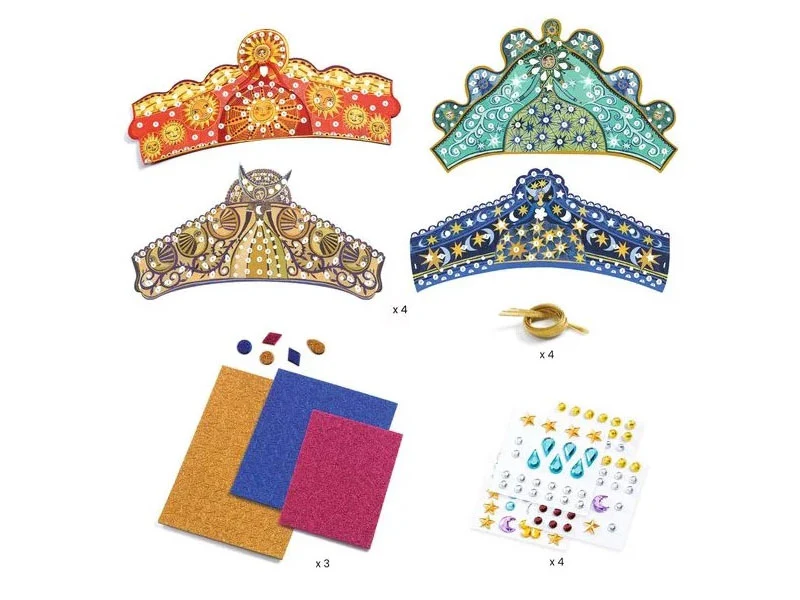 Coffret DIY Diadèmes en mosaïques à décorer