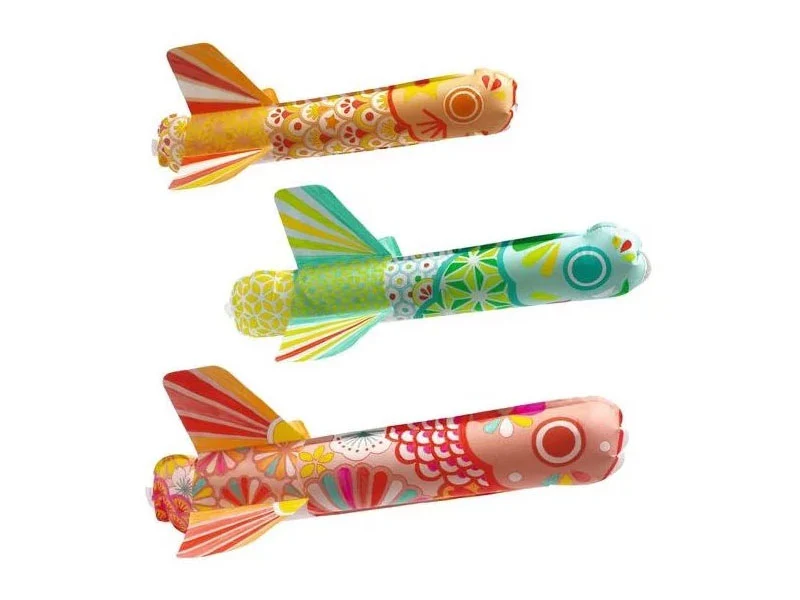 Coffret DIY Poissons volants à colorier