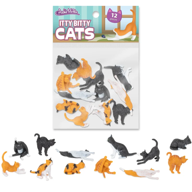 Itty Bitty Cats - 12pcs
