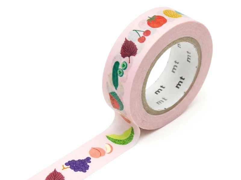 Masking Tape MT x Lea Maupetit été fruité - Scrapbooking - 5 cm x 5 m