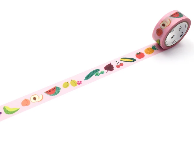 Masking Tape MT x Lea Maupetit été fruité - Scrapbooking - 5 cm x 5 m