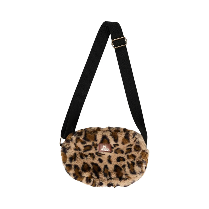 SACOCHE WILD FAUSSE FOURRURE LEOPARD