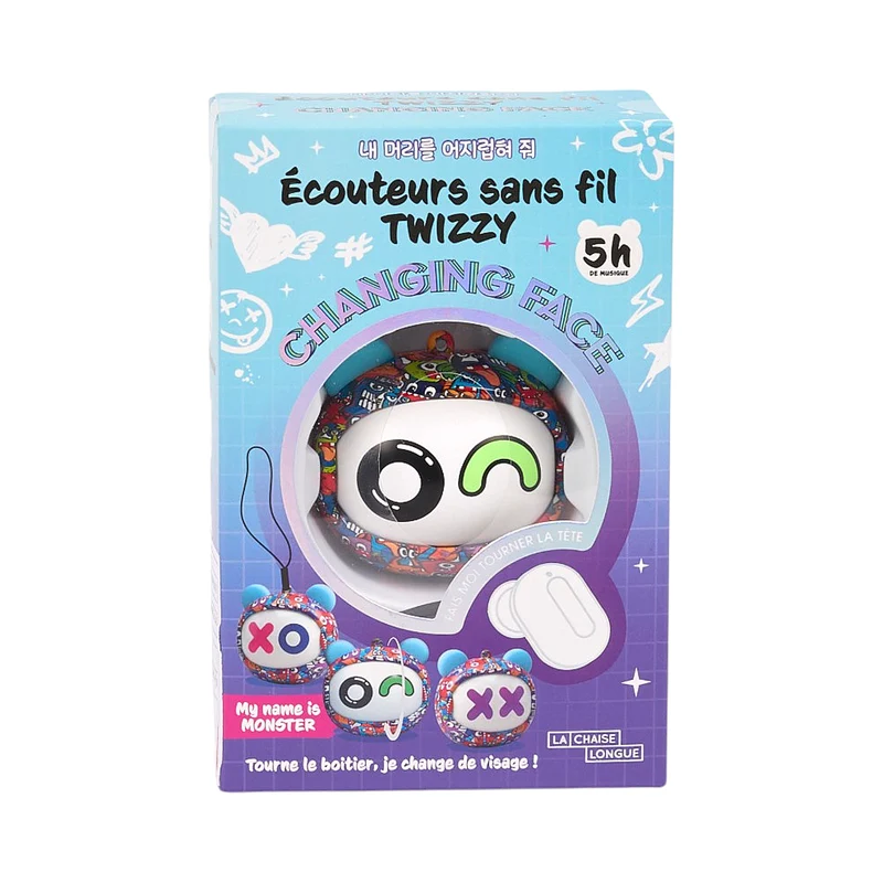 ECOUTEURS SANS FIL CHANGING FACE MONSTER