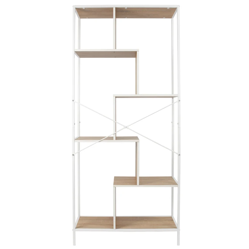 ETAGERE EDISON BLANC 80X30X180CM