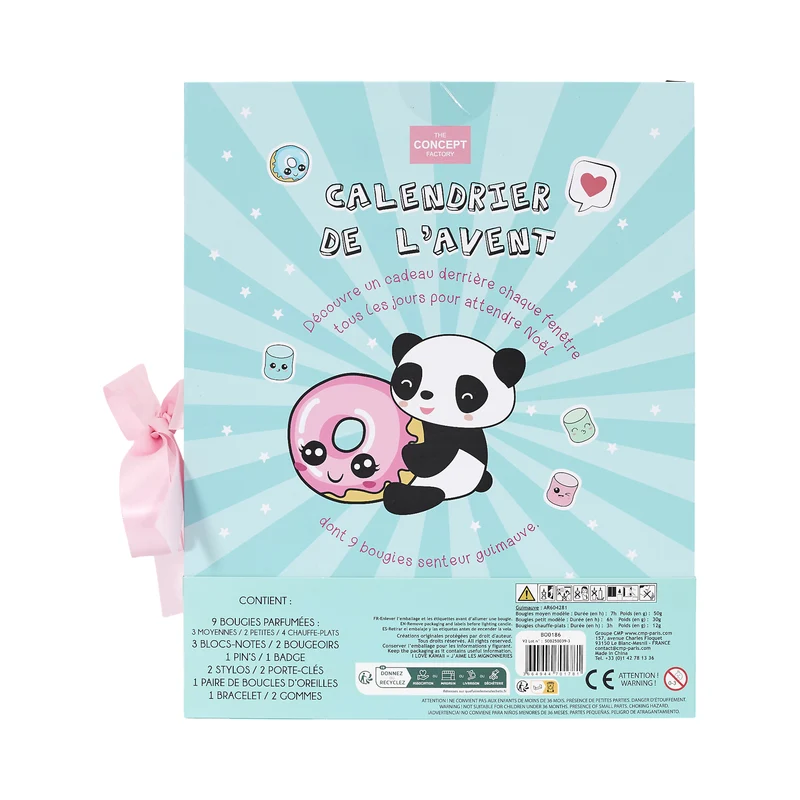 CALENDRIER DE L'AVENT KAWAII