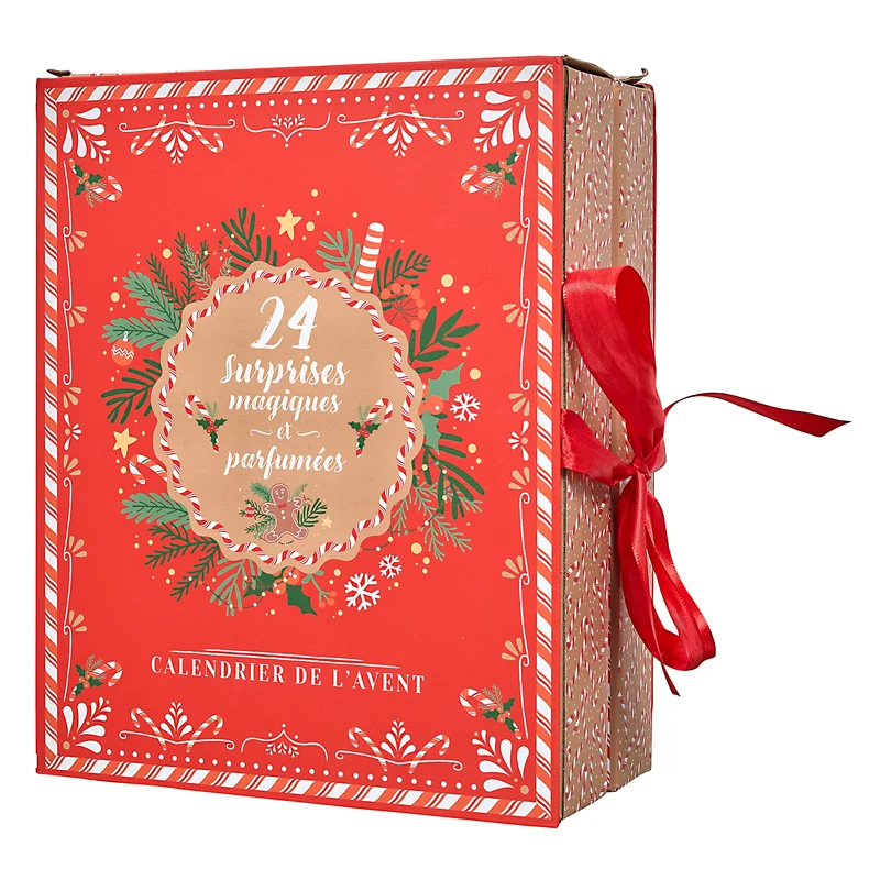 CALENDRIER DE L'AVENT BOUGIES ET SURPRISE PARFUMEES