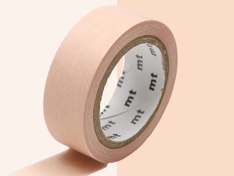 Masking Tape MT Uni pastel orange - Scrapbooking
