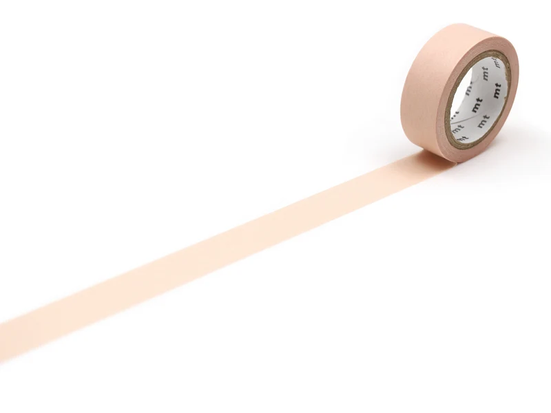 Masking Tape MT Uni pastel orange - Scrapbooking