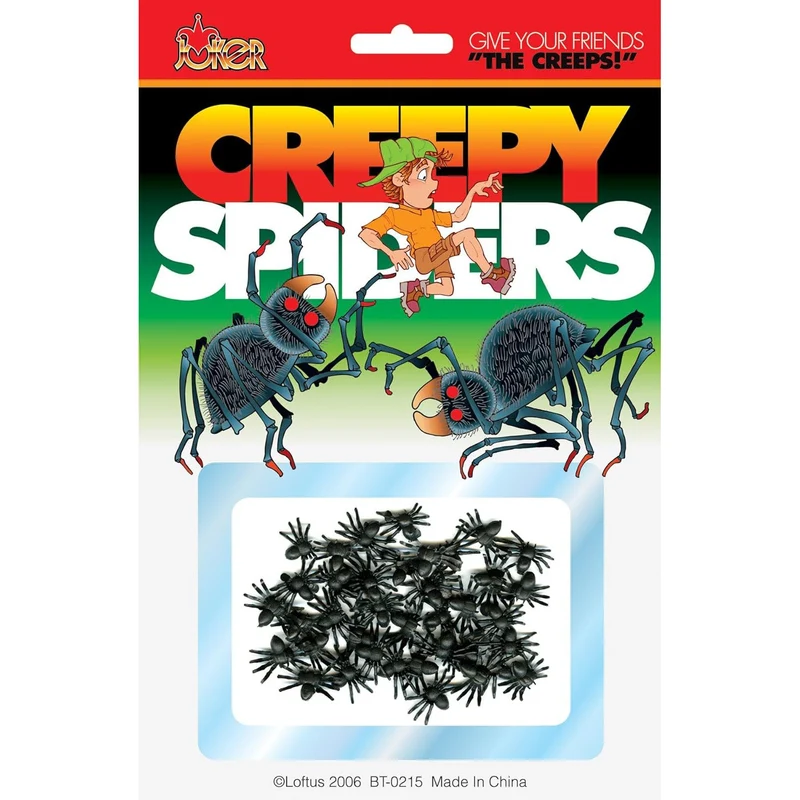 Creepy Spider Pack (15pcs)