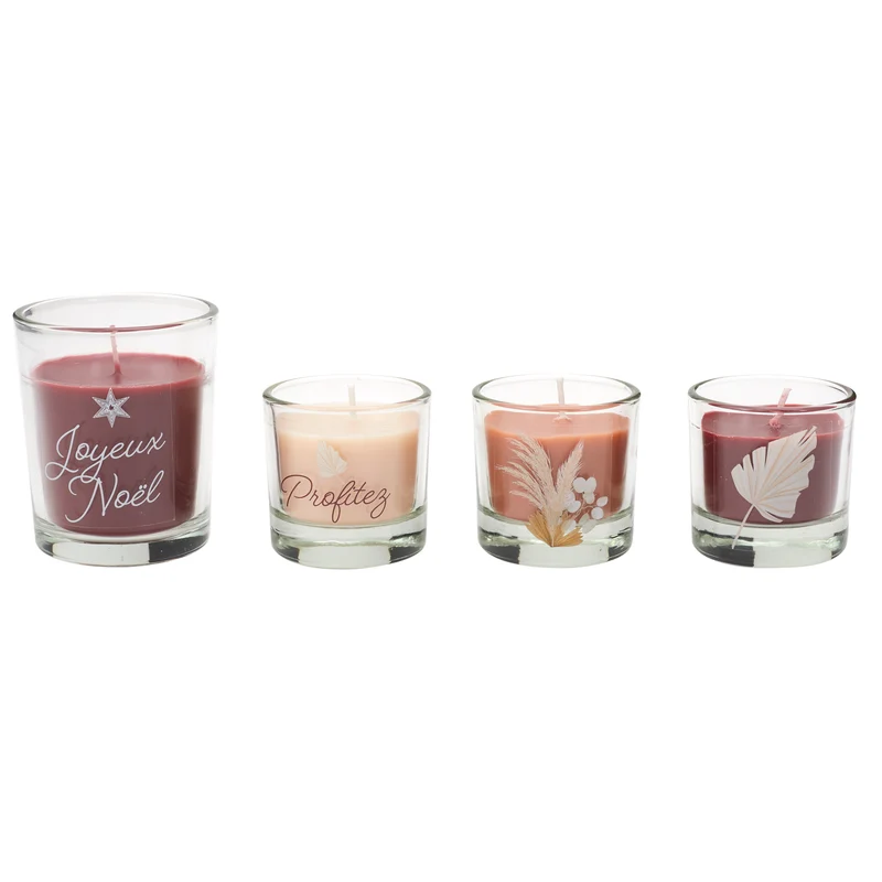 CALENDRIER DE L'AVENT BOUGIES PARFUMEES NATURE