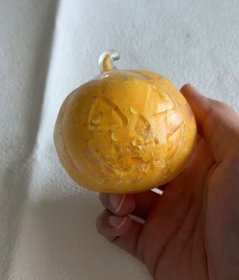 Halloween Crunchy Pumpkin Squishy (Zero bounce-back)(LIMITED EDITION)