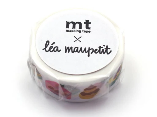 Masking Tape MT x Lea Maupetit desserts Scrapbooking - 1,5 cm x 5 m