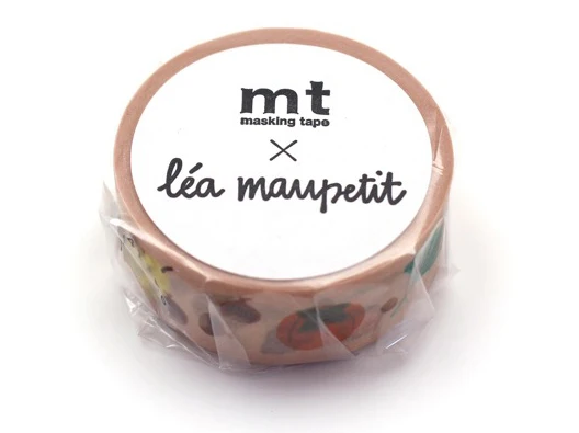 Masking Tape MT x Lea Maupetit couleurs d'automne - Scrapbooking - 1,5 cm x 5 m