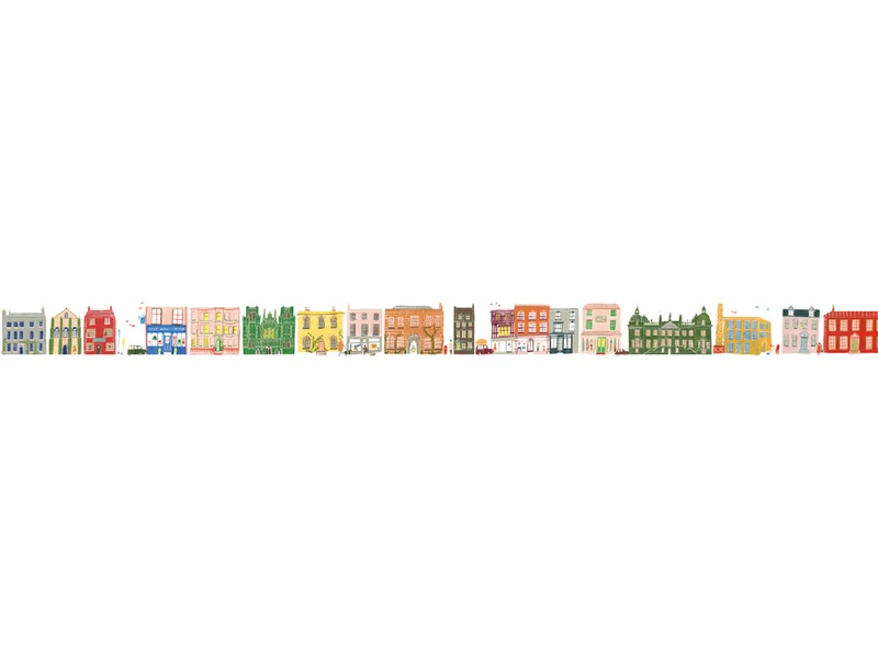 Masking Tape MT x Polly Fern Ville scrapbooking - 1,5 cm X 5 m