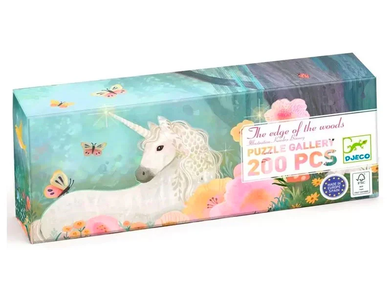 Puzzle Gallery - The edge of the woods - 200 pièces - Djeco