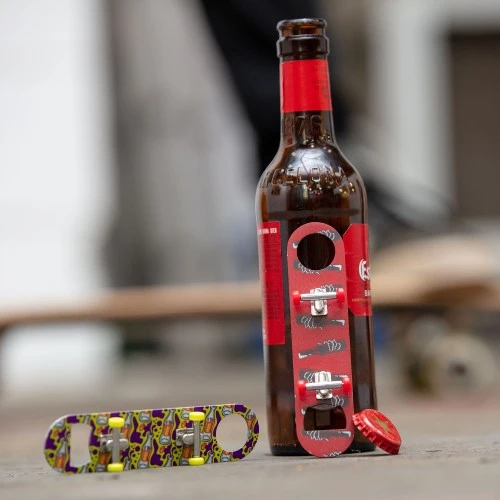 'Bones' Beerflip Skateboard Bottle Opener