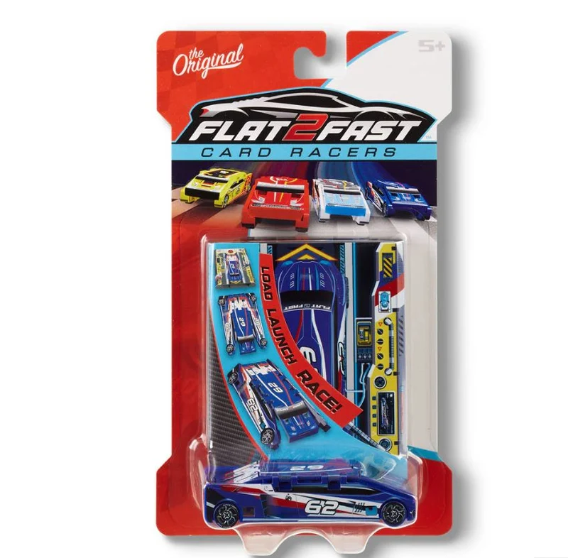 Flat 2 Fast Folding Car - 1 random color