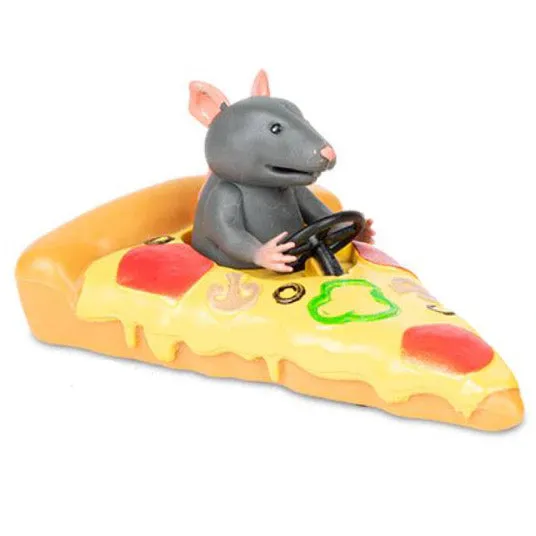 Racing Pizza Rat - 3"