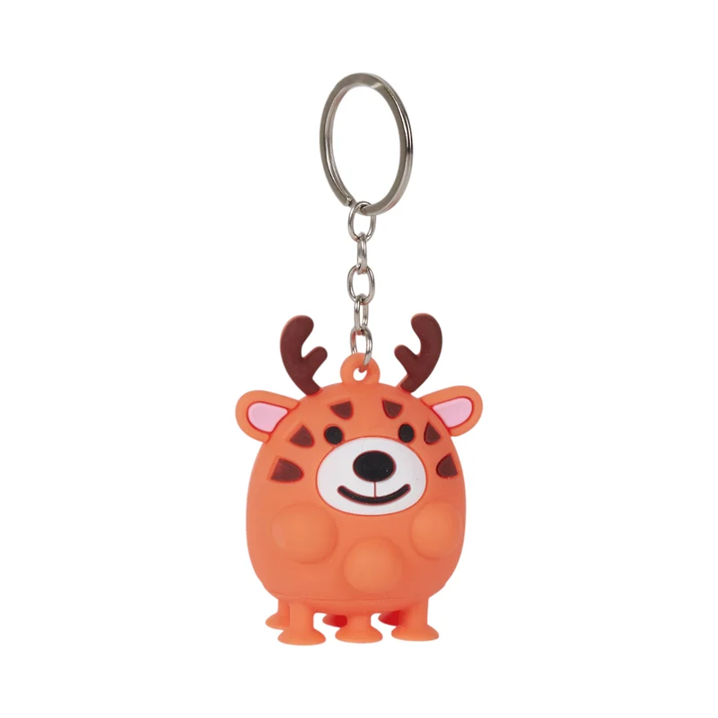 BLIND BOX PORTE CLES ANIMAUX ANTI STRESS