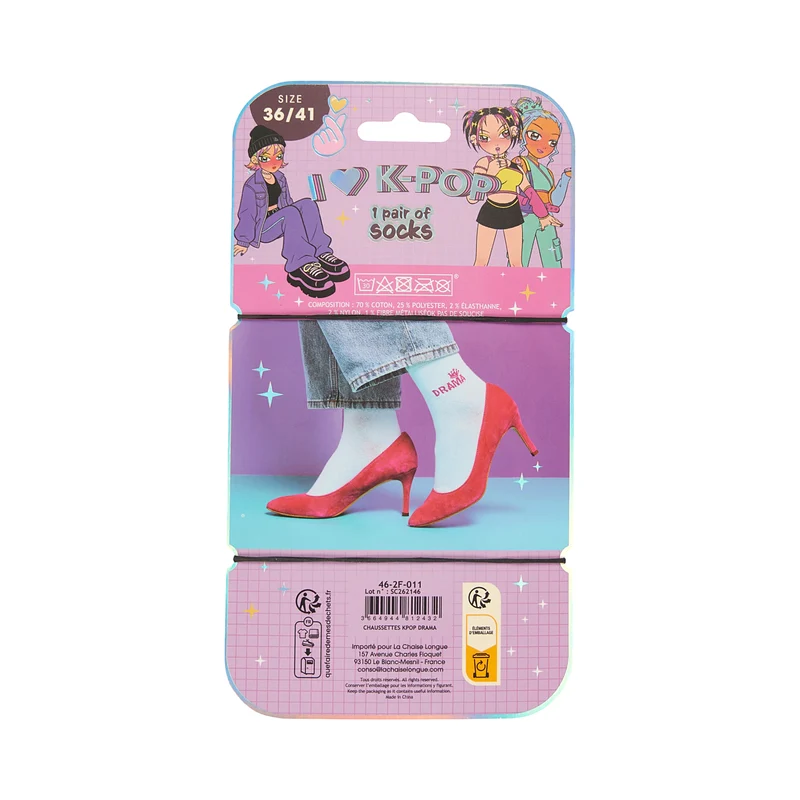 CHAUSSETTES KPOP DRAMA 36-41