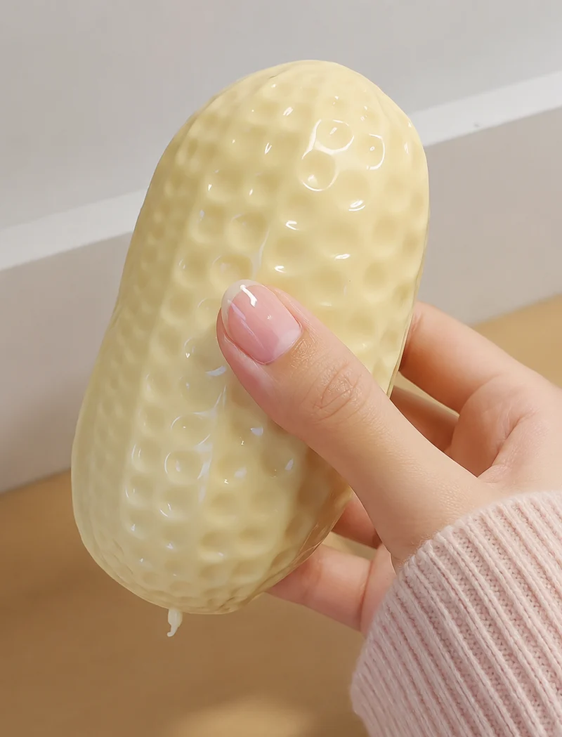 Crunchy Peanut Squishy (Zero bounce-back) Squish Fidget Toy