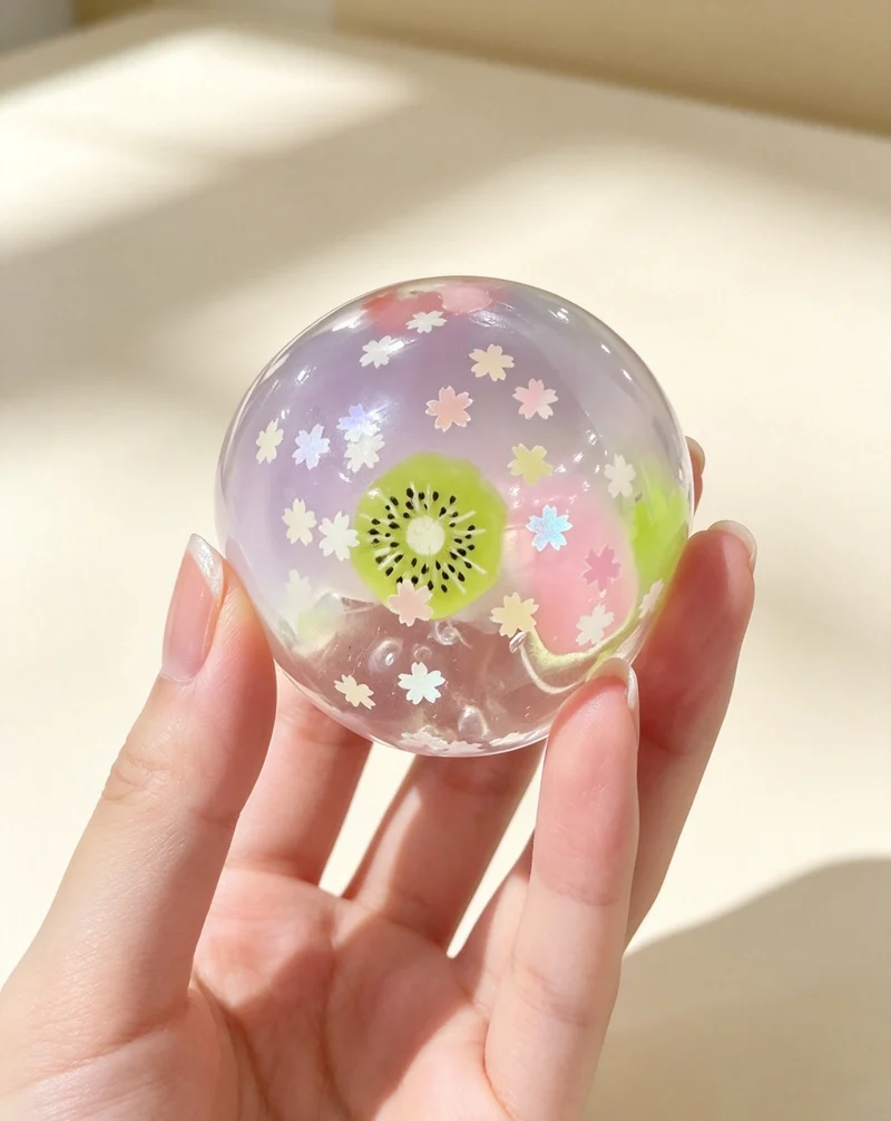 Fruit Squishy Ball Fidget Toy(Bounces Back)