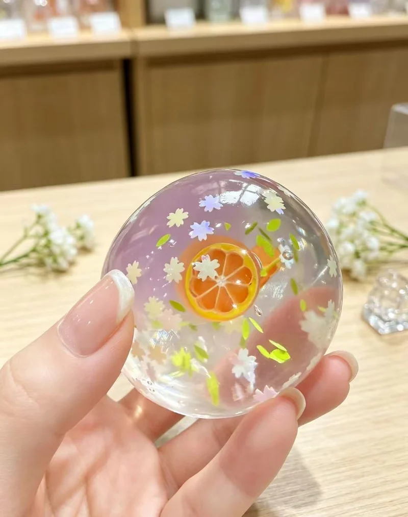 Fruit Squishy Ball Fidget Toy(Bounces Back)