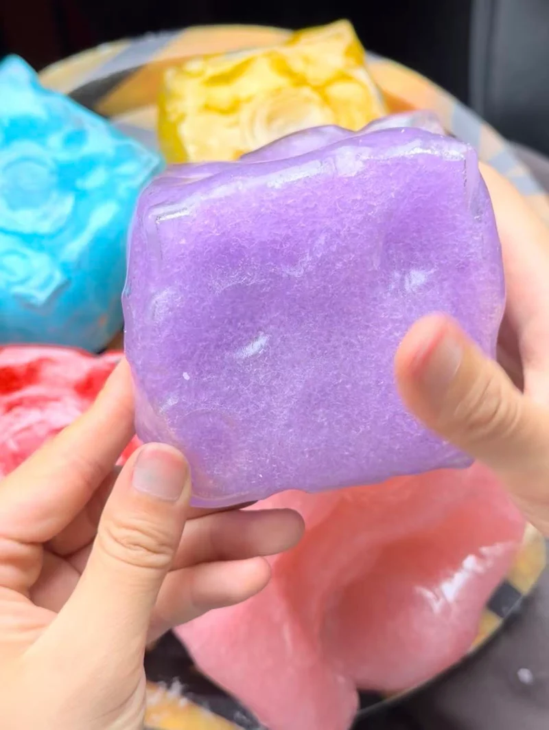 Slushy Cheese Squishy (Zero bounce-back) Squish Fidget Toy