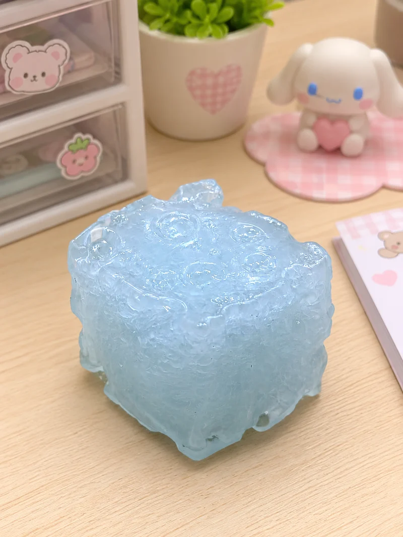 Slushy Cheese Squishy (Zero bounce-back) Squish Fidget Toy
